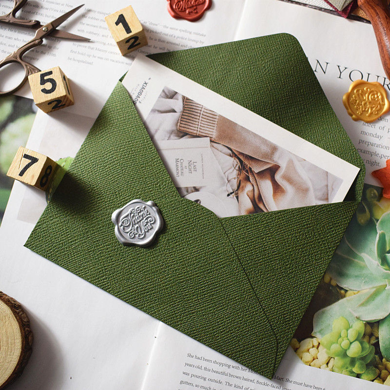 50pcs/lot 20.1x15.1cm Envelope - đánh giá và giá Wax Seal Letter Kit