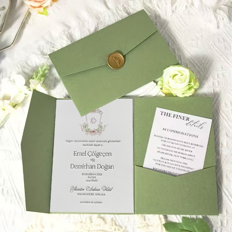 10pcs/lot Tri-fold Envelopes G - đánh giá và giá Wax Seal Letter Kit
