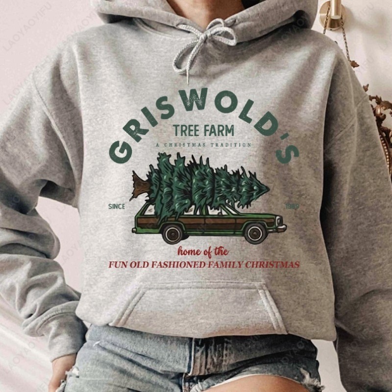 Griswold's Tree Farm Hoodie Fa - đánh giá và giá Family Tree Print