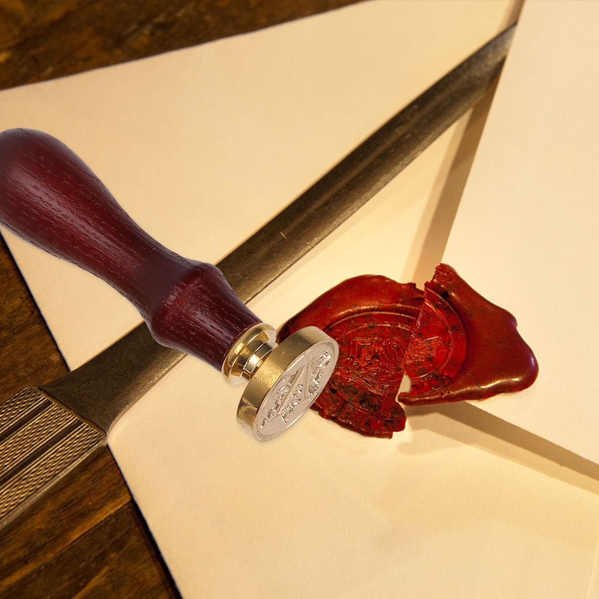 1Set Premium Sealing Wax Stamp - đánh giá và giá Wax Seal Letter Kit
