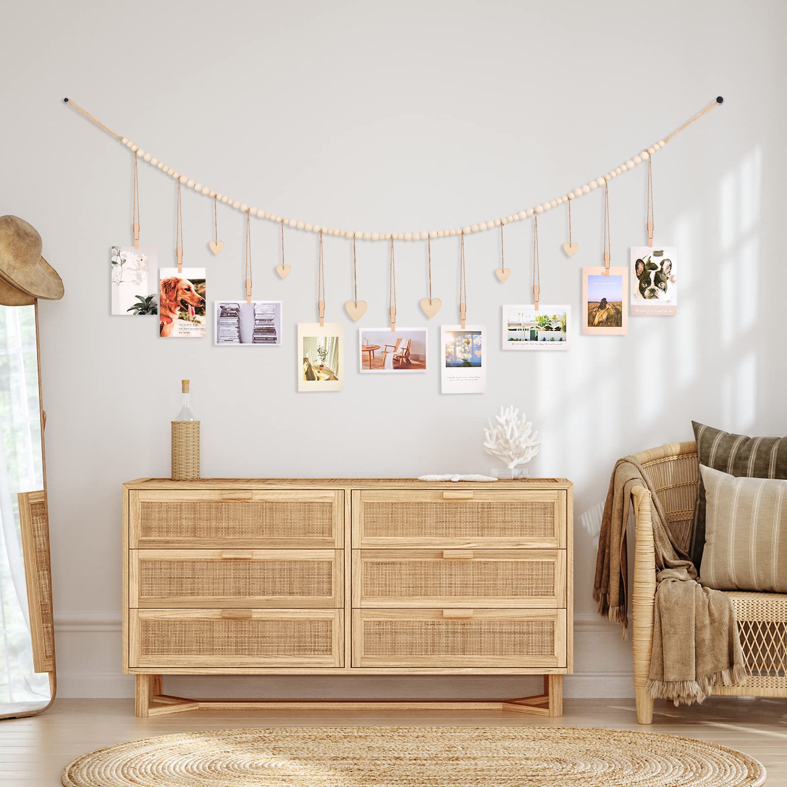 Hanging Photo Display Wall Dec - đánh giá và giá Engraved Wood Frame