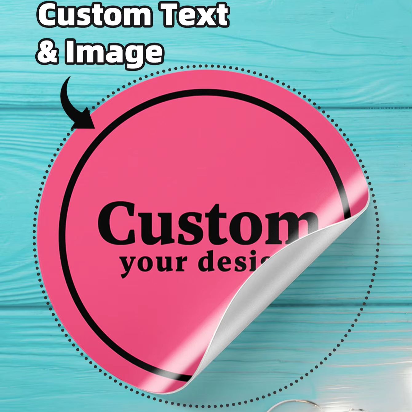 1-180PCS Custom Round Waterpro - đánh giá và giá Personalised Candle Label