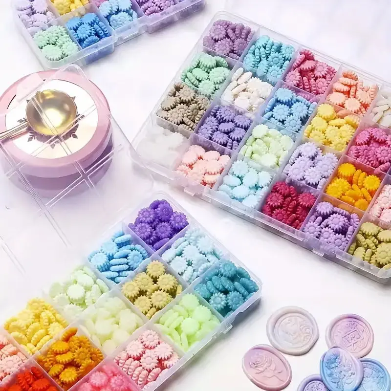600Pcs Box Sealing Wax Beads,  - đánh giá và giá Wax Seal Letter Kit