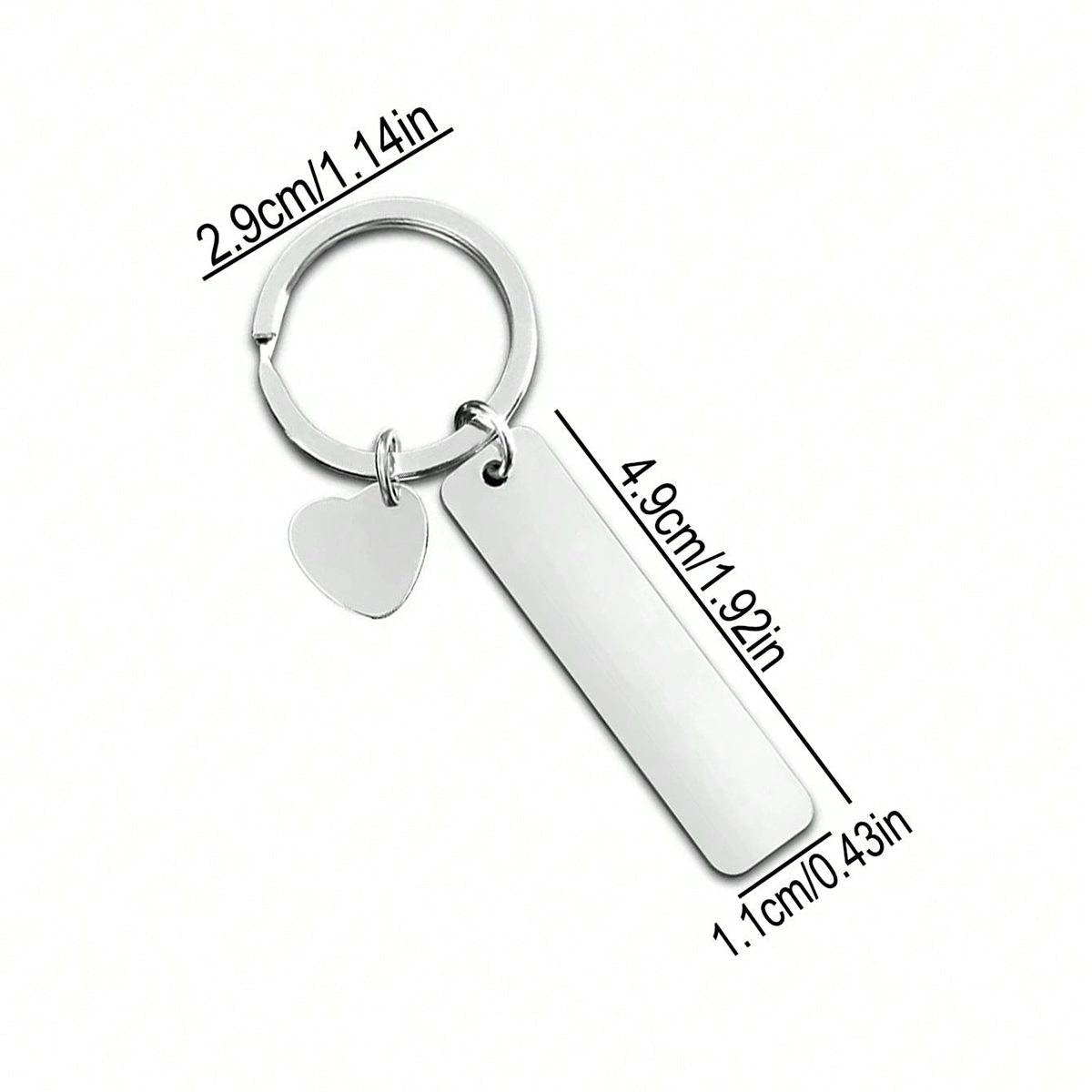 Custom Text Keychain Personali - đánh giá và giá Initial Ring Custom