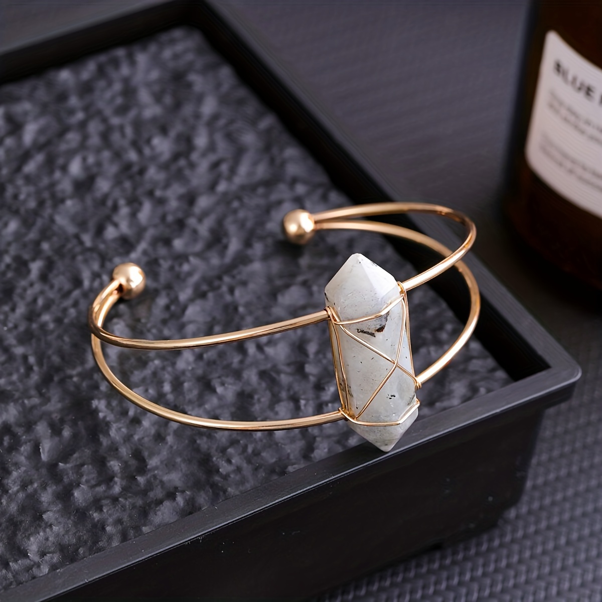 YEEVAA 1pc Natural Crystal Gem - đánh giá và giá Coordinates Bracelet