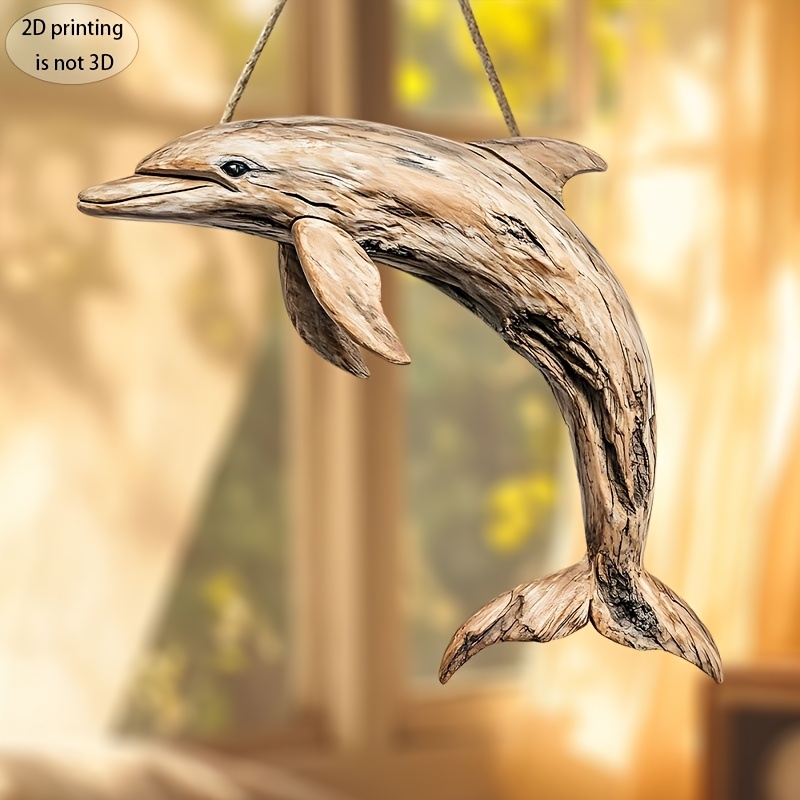 2D 10in Elegant Dolphin Wooden - đánh giá và giá Family Tree Print