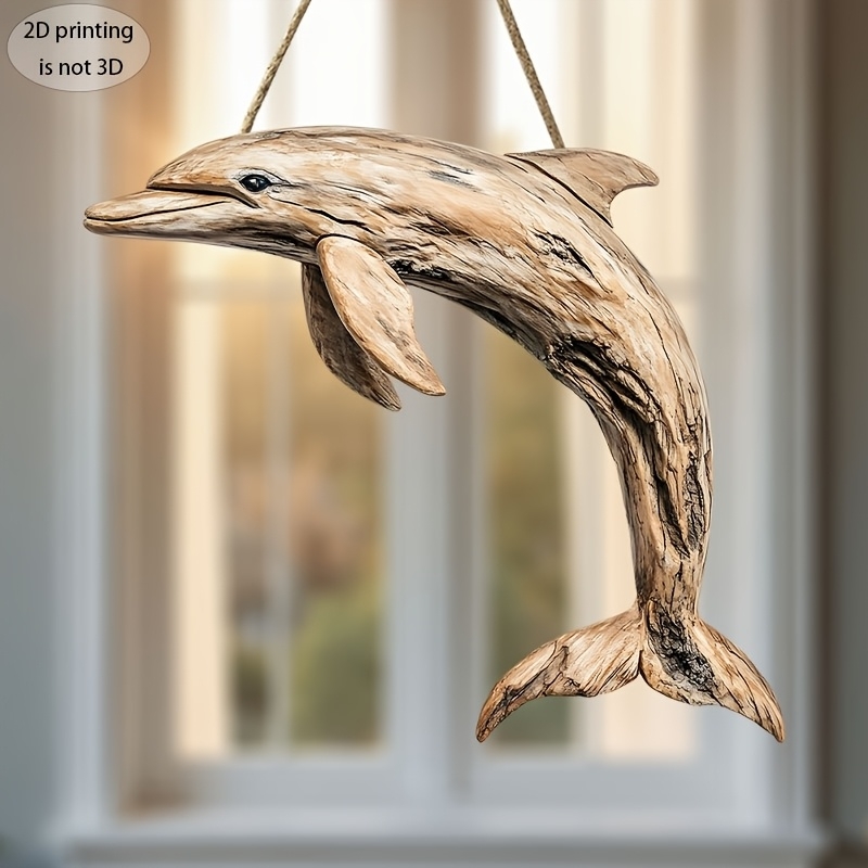 2D 10in Elegant Dolphin Wooden - đánh giá và giá Family Tree Print