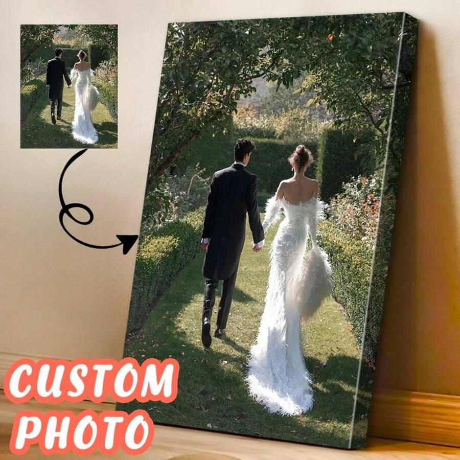 1Pcs Custom Photo Frame Canvas - đánh giá và giá Pet Portrait Custom