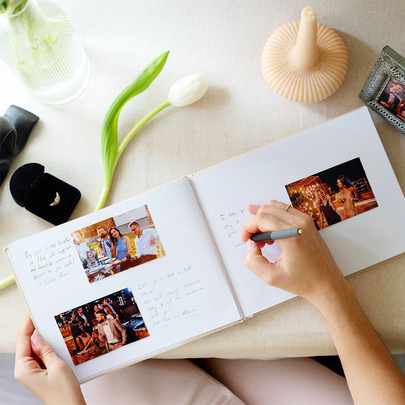 Personalized Guest Book Photo  - đánh giá và giá Custom Photo Book