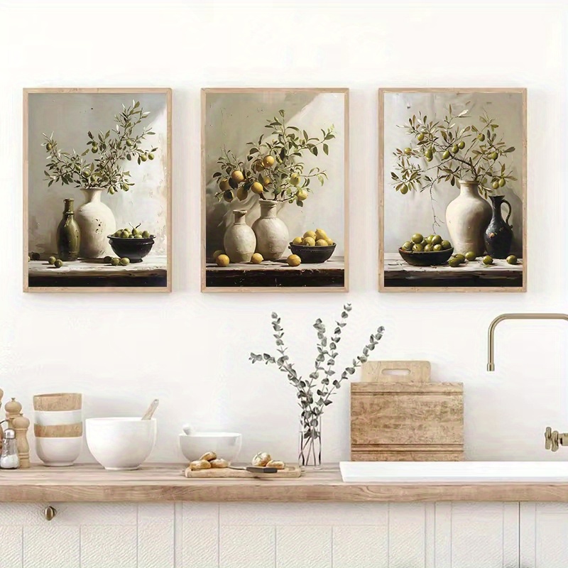 1pc Frameless  Retro Still Lif - đánh giá và giá Family Tree Print