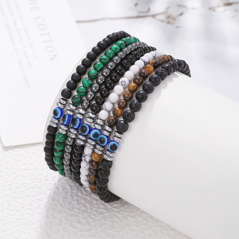 Trendy 4mm Obsidian Hematite N - đánh giá và giá Coordinates Bracelet