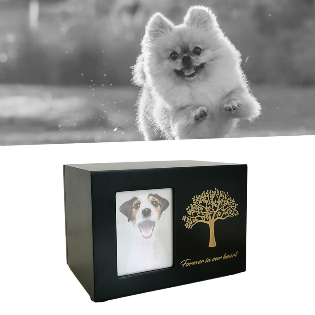 Cremation Urn for Dogs Funeral - đánh giá và giá Engraved Wood Frame