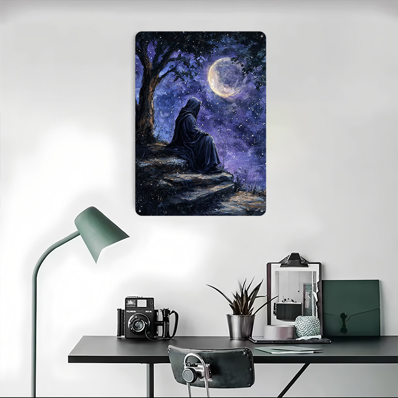 Night Sky Watcher Tin Plaque P - đánh giá và giá Custom Night Sky
