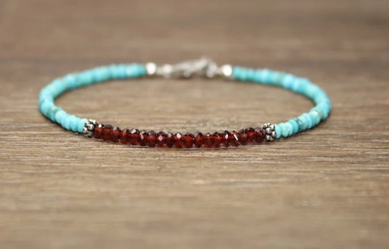 Đá Garnet & Đẹp Ngủ Vòng Tay T - đánh giá và giá Coordinates Bracelet