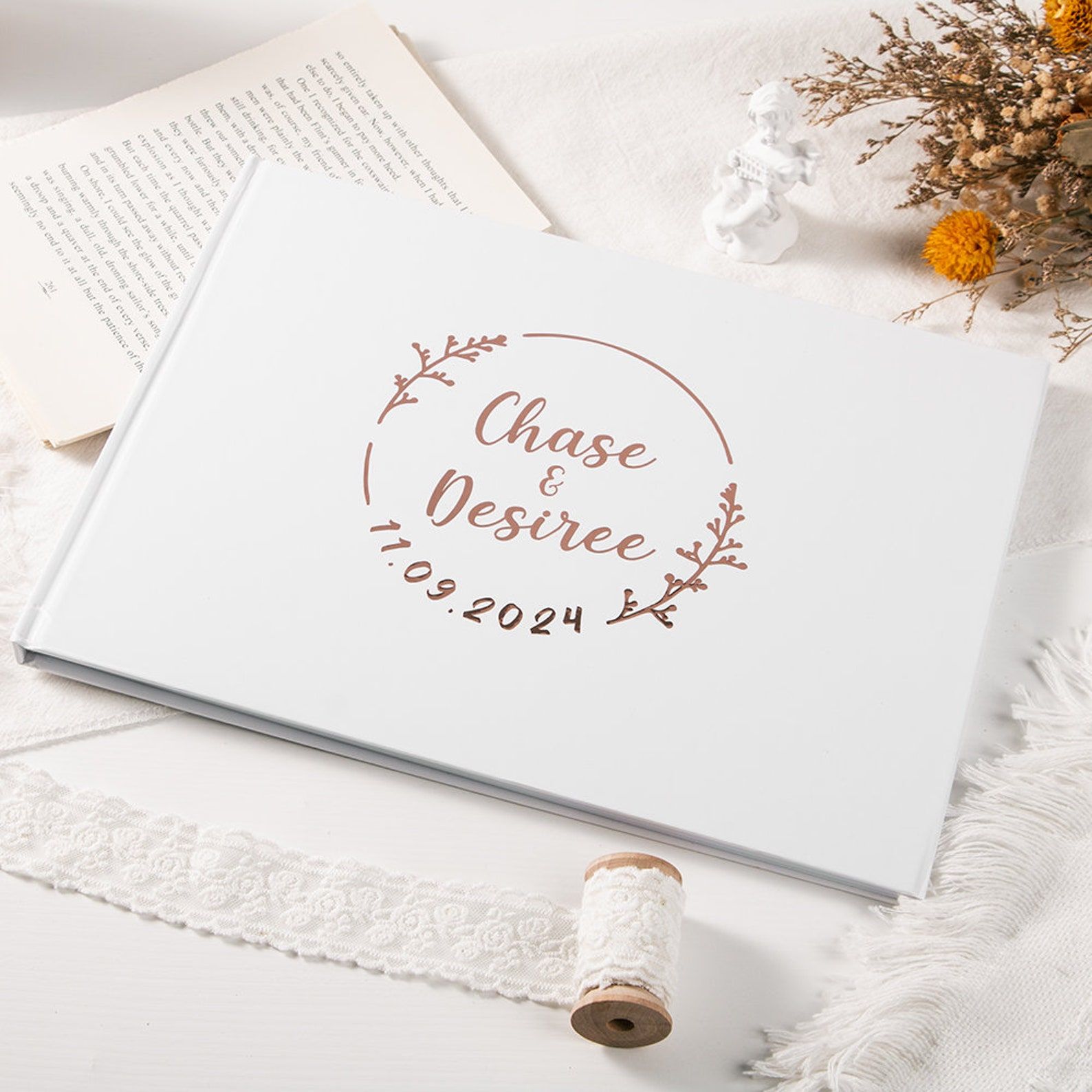 Custom Wedding Guestbook Perso - đánh giá và giá Custom Photo Book